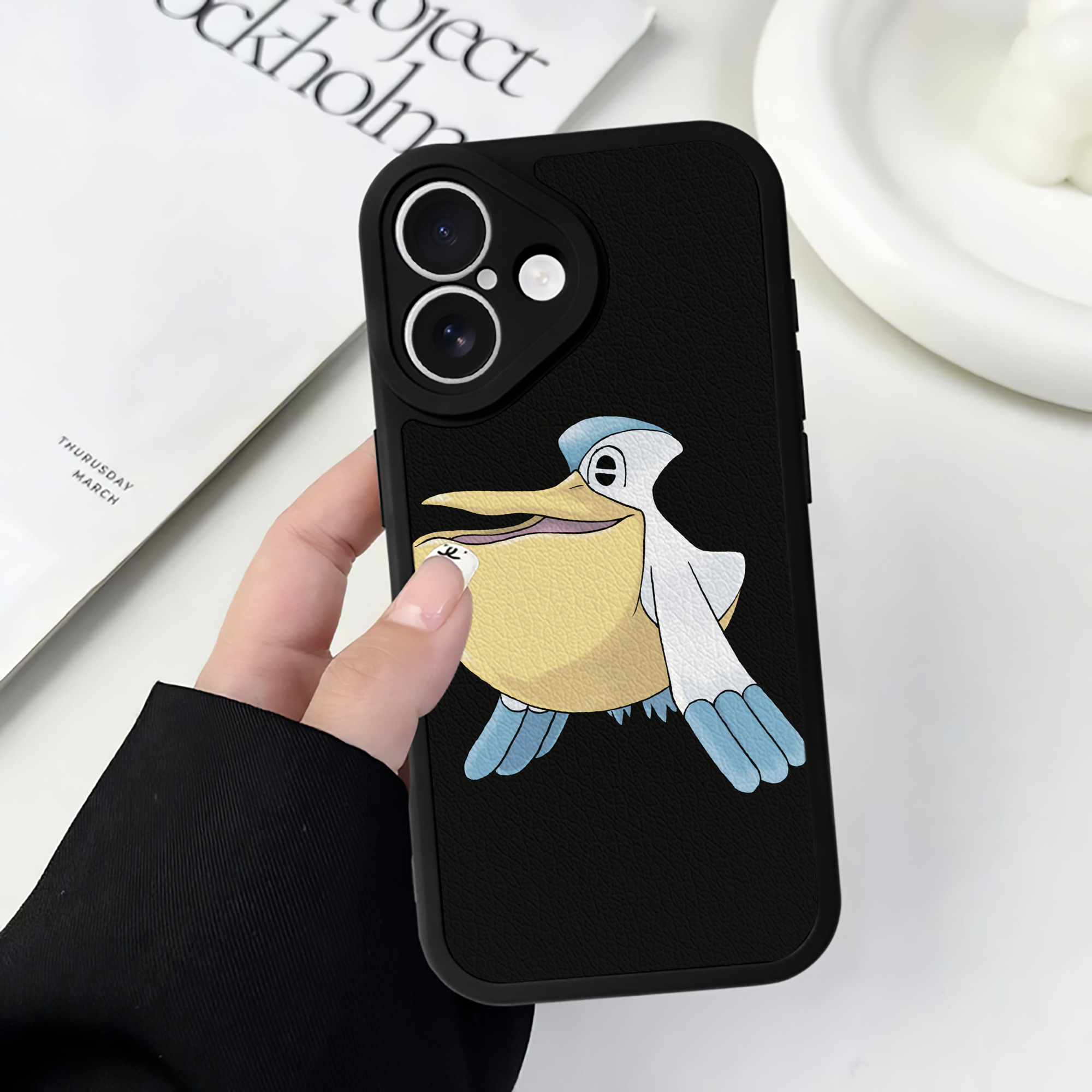 （画像用） ポケットモンスター Pokémon 【iPhone 16シリーズ対応】シリコンスマホケース（レザー調） 材質：シリコン